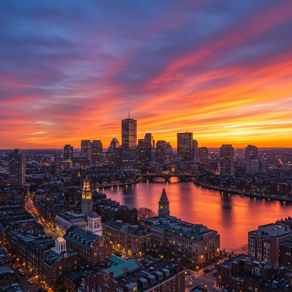 Najlepsze punkty widokowe w Bostonie