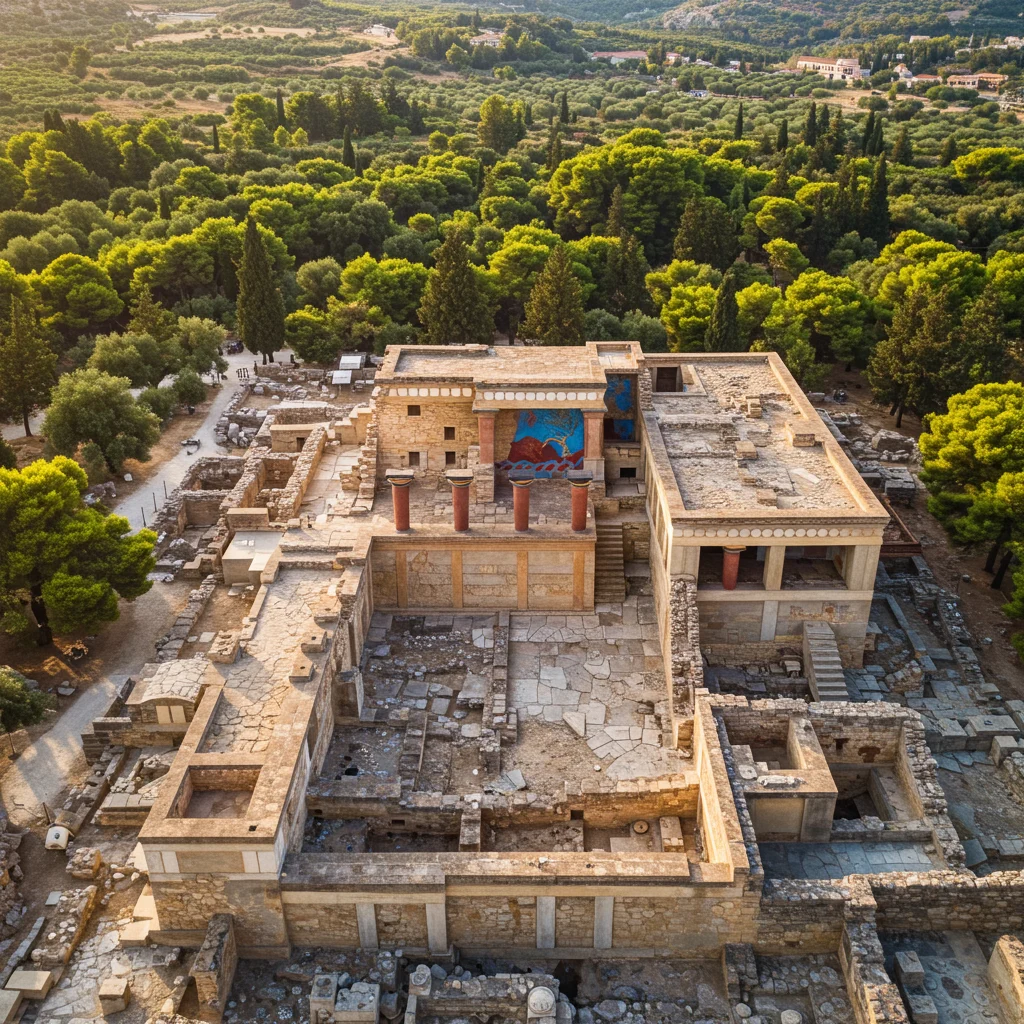 Pałac w Knossos – serce minojskiej cywilizacji
