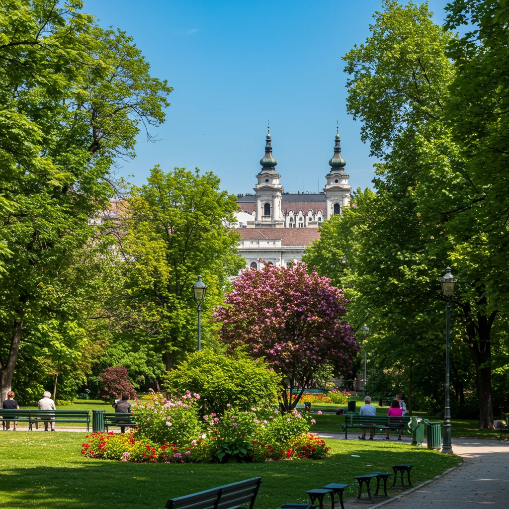 Parki i tereny zielone Budapesztu
