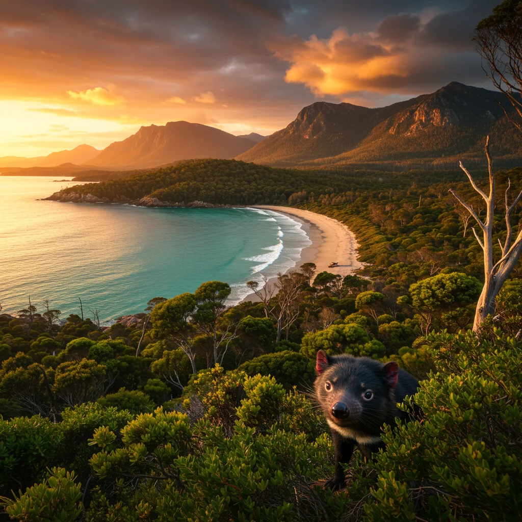 Tasmania – dzika przyroda i niezwykłe krajobrazy