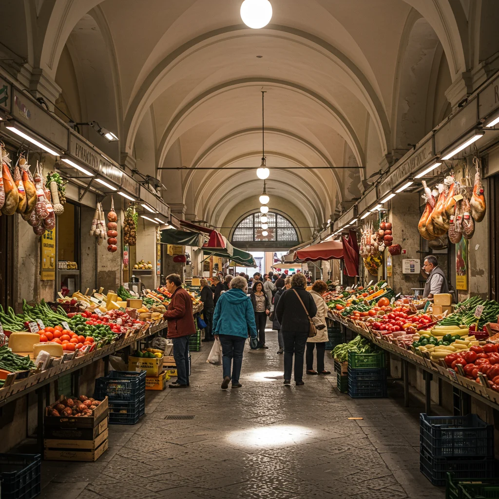 Tradycyjny rynek w Modenie – Mercato Albinelli