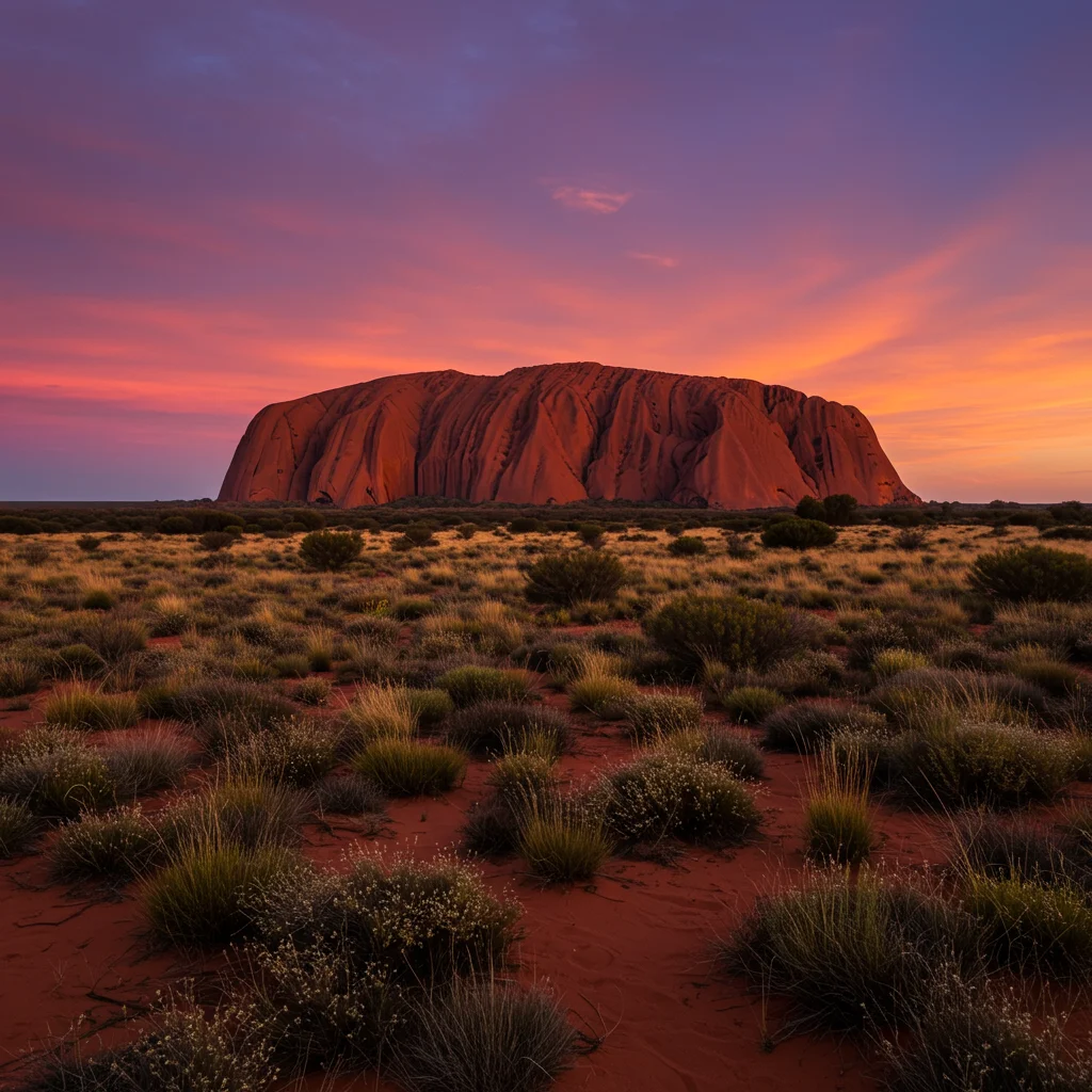 Uluru (Ayers Rock) – serce australijskiego interioru
